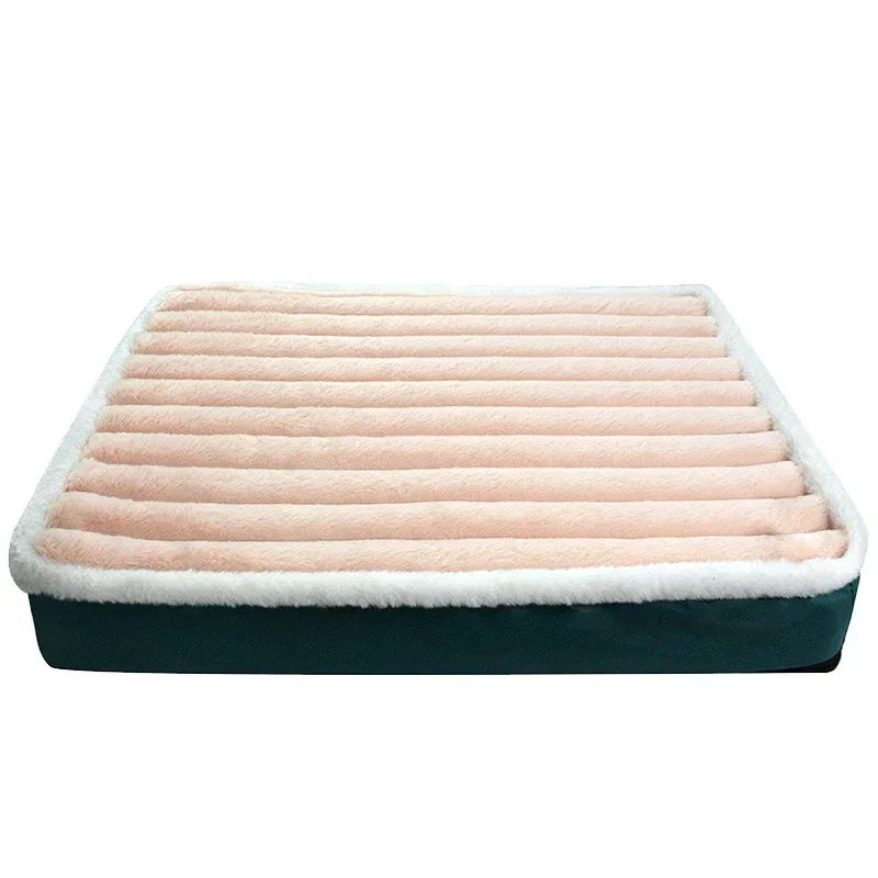 Premium Orthopedic Pet Mattress – Memory Foam Calming Bed for Dogs & Cats with Washable Removable Cover & Non-Slip Bottom