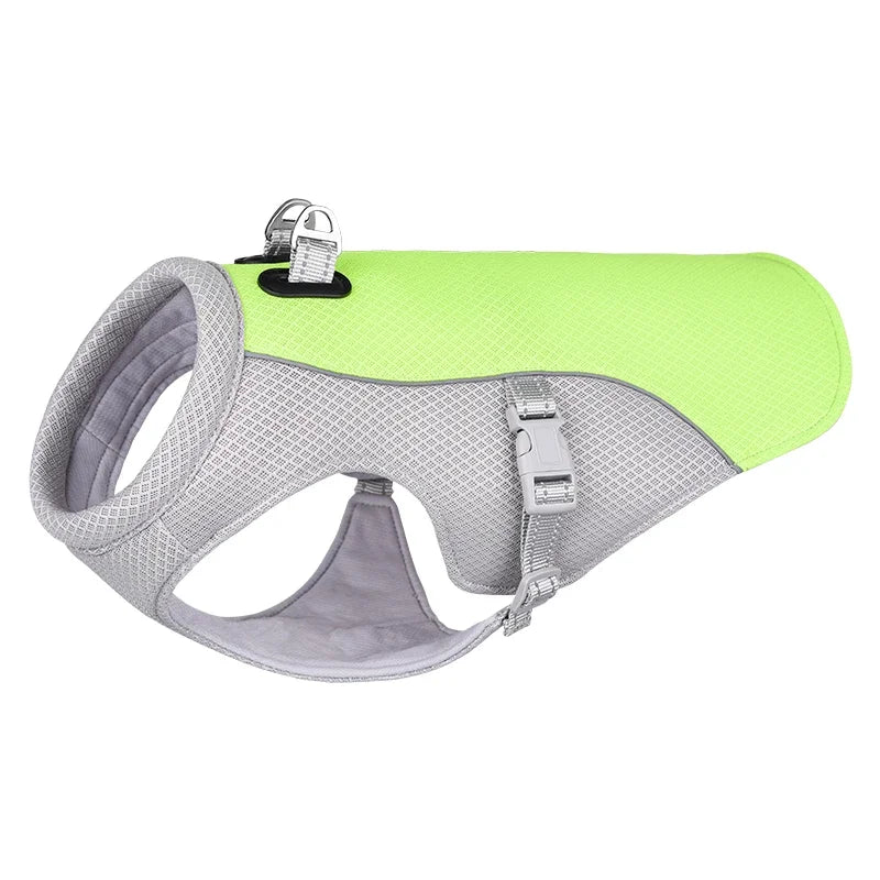 Dog Cooling Vest – Lightweight Breathable Summer Jacket with Heat & UV Protection for Small and Large Dogs