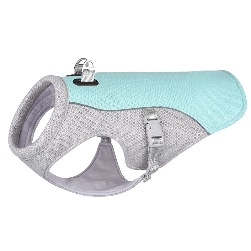Dog Cooling Vest – Lightweight Breathable Summer Jacket with Heat & UV Protection for Small and Large Dogs